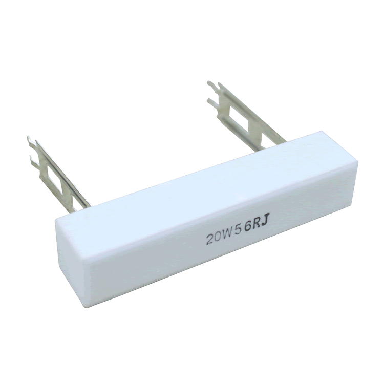20W SQZ插片型陶瓷水泥电阻器
