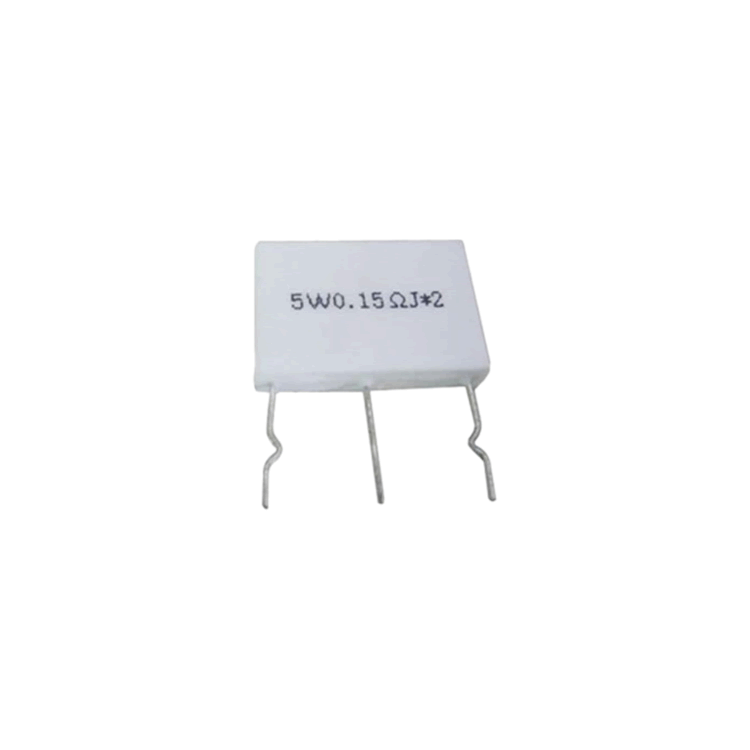 5W+5W MPR三脚无感水泥电阻器
